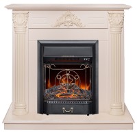 Электрокамин RealFlame Stefania WT-F612 с очагом Majestic Lux Black